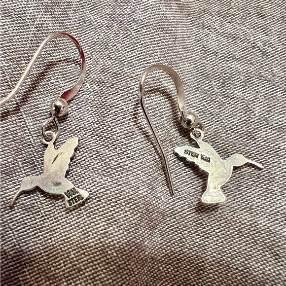Sterling silver earrings - Picture 3 of 4